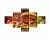 Obraz Wieloczęściowy Domowy Hamburger
