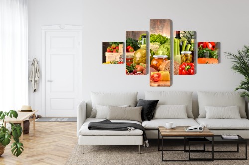 Obraz Wieloczęściowy Deska Obfitości