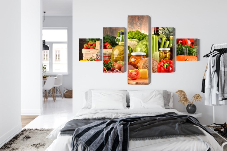 Obraz Wieloczęściowy Deska Obfitości