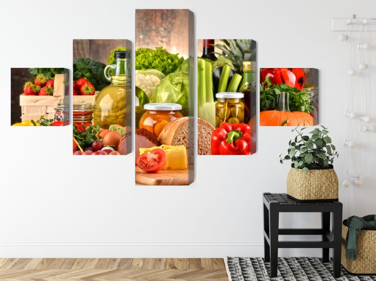 Obraz Wieloczęściowy Deska Obfitości