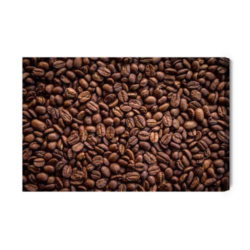 Obraz Na Płótnie Tło Palonych Ziaren Kawy