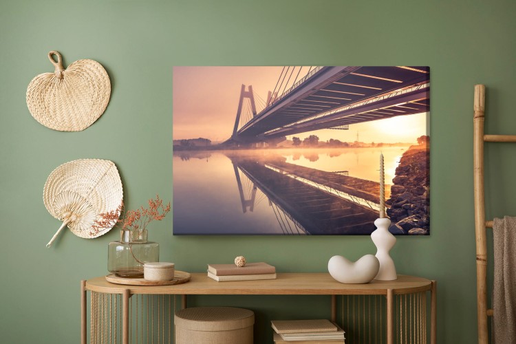 Obraz Na Płótnie Most Im. Kard. F. Macharskiego, Kraków