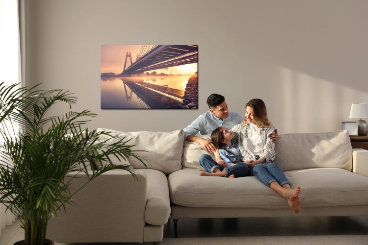 Obraz Na Płótnie Most Im. Kard. F. Macharskiego, Kraków