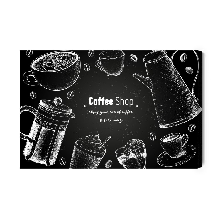 Obraz Na Płótnie Dzbanki Do Kawy