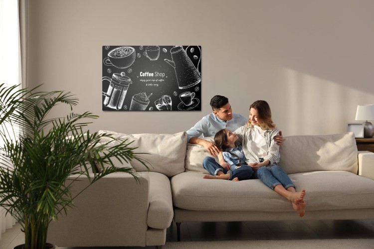 Obraz Na Płótnie Dzbanki Do Kawy