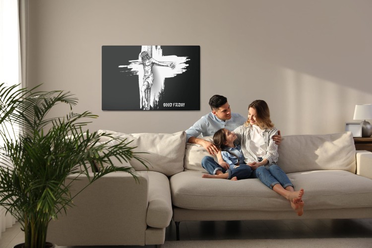 Obraz Na Płótnie Chrystus Na Krzyżu