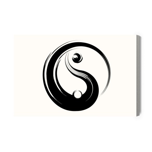 Obraz Na Płótnie Symbol Yin Yang