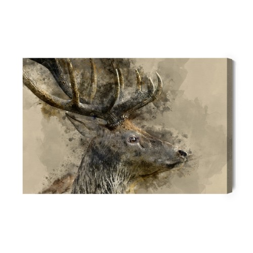 Obraz Na Płótnie Majestatyczny Jeleń
