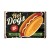 Obraz Na Płótnie Hot Dogi W Stylu Vintage