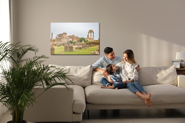 Obraz Na Płótnie Widok 3D Na Forum Romanum