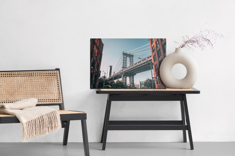 Obraz Na Płótnie Most Manhattan Bridge, Nowy Jork