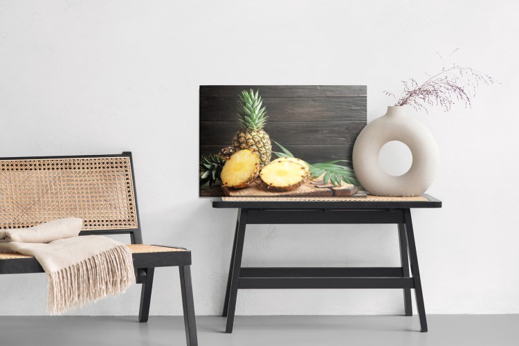 Obraz Na Płótnie Pokrojony Ananas