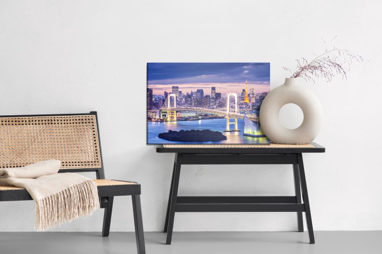 Obraz Na Płótnie Tęczowy Most W Tokio