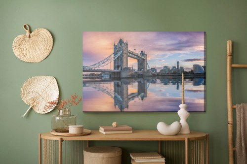 Obraz Na Płótnie Panorama Londynu 3D